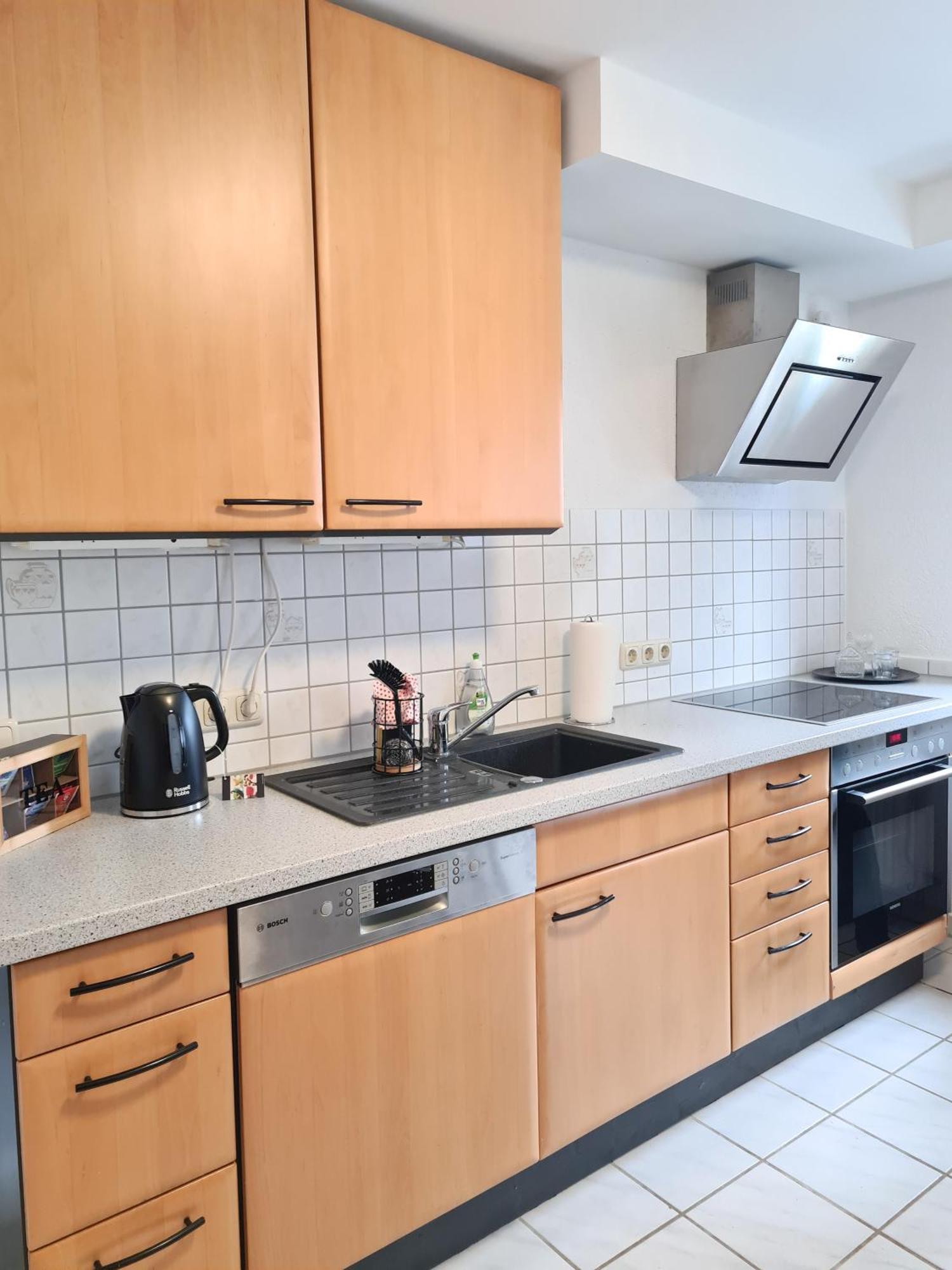 Ferienwohnung Rote Tuer - Landleben Pur! Kirchhain Exterior foto